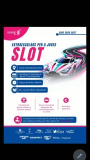 tornem a fer l'#extraescolarsperajoves 2026-27
@ceplaestany
@ajbanyoles
@scalextric_scx
@scaleauto_social
@13art_and_works
@fundaciolluiscoromina
@escolacasanostra
@insbrugulat
@inspladelestany
@ins_pere_alsius_i_torrent 
#esportcat
#generalitatdecatalunya